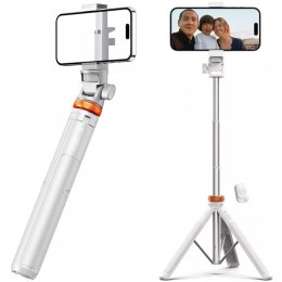 Tech-Protect Selfie Stick Kijek Statyw Tripod Bluetooth uchwyt do telefonu zdjęć + Pilot L03S biały