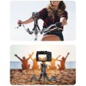 Tech-Protect Selfie stick kijek Bluetooth Statyw Flexible Tripod Giętki elastyczny uchwyt do telefonu zdjęć L07S czarny