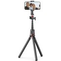 Tech-Protect Selfie stick kijek Bluetooth Statyw Flexible Tripod Giętki elastyczny uchwyt do telefonu zdjęć L07S czarny