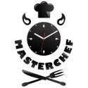 MODERN CLOCK ZEGAR ŚCIENNY MASTER CHEF