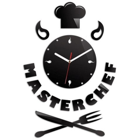 MODERN CLOCK ZEGAR ŚCIENNY MASTER CHEF MODERN CLOCK ZEGAR ŚCIENNY MASTER CHEF