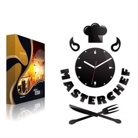 MODERN CLOCK ZEGAR ŚCIENNY MASTER CHEF MODERN CLOCK ZEGAR ŚCIENNY MASTER CHEF