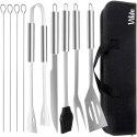 VILDE ZESTAW 10 PRZYBORÓW DO GRILLA W ETUI 489298