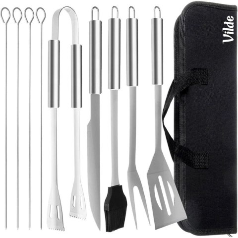 VILDE ZESTAW 10 PRZYBORÓW DO GRILLA W ETUI 489298 VILDE ZESTAW 10 PRZYBORÓW DO GRILLA W ETUI 489298