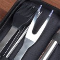 VILDE ZESTAW 10 PRZYBORÓW DO GRILLA W ETUI 489298
