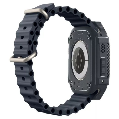 Spigen Etui Spigen Rugged Armor do Apple Watch Ultra 1 / 2 (49 mm) Dark Grey Spigen Etui Spigen Rugged Armor do Apple Watch Ultra 1 / 2 (49 mm) Dark Grey