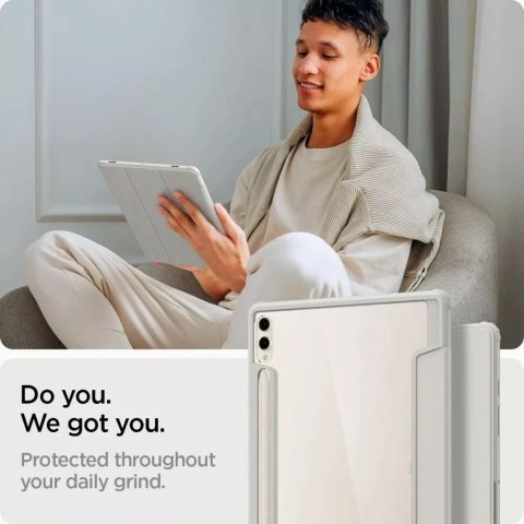 Spigen Etui Spigen Ultra Hybrid "Pro" do Samsung Galaxy Tab S9+ Plus 12.4 X810 / X816B Grey Spigen Etui Spigen Ultra Hybrid "Pro" do Samsung Galaxy Tab S9+ Plus 12.4 X810 / X816B Grey