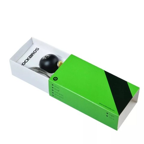 RockBros Dzwonek rowerowy Rockbros 15-1BBK retro - czarny RockBros Dzwonek rowerowy Rockbros 15-1BBK retro - czarny
