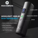 RockBros Lampka rowerowa Rockbros V9M-1000 przednia 1000lm - czarna