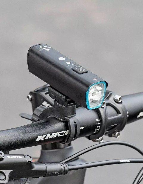 RockBros Lampka rowerowa Rockbros V9M-1000 przednia 1000lm - czarna RockBros Lampka rowerowa Rockbros V9M-1000 przednia 1000lm - czarna