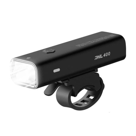 RockBros Lampka rowerowa przednia Rockbros 24310006001 400 lm + kabel micro USB - USB-A - czarna RockBros Lampka rowerowa przednia Rockbros 24310006001 400 lm + kabel micro USB - USB-A - czarna