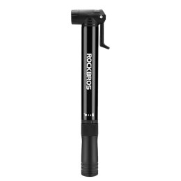 RockBros Pompka ręczna Rockbros 42320010001 do roweru + wkrętak - czarna