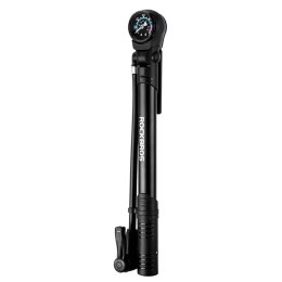 RockBros Pompka rowerowa Rockbros 42310006001 z manometrem - czarna