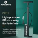RockBros Pompka rowerowa Rockbros 42310007001 podłogowa - czarna