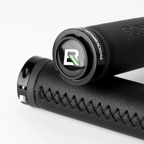 RockBros Uchwyty rowerowe Rockbros 40210003001 na kierownicę z mikrofibry - czarne RockBros Uchwyty rowerowe Rockbros 40210003001 na kierownicę z mikrofibry - czarne