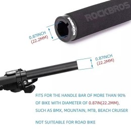 RockBros Uchwyty rowerowe Rockbros BT1001BKBK z gąbki na kierownicę - czarne