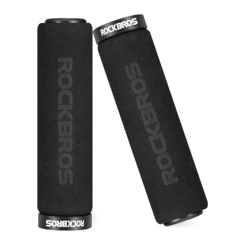 RockBros Uchwyty rowerowe Rockbros BT1001BKBK z gąbki na kierownicę - czarne RockBros Uchwyty rowerowe Rockbros BT1001BKBK z gąbki na kierownicę - czarne