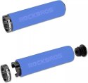 RockBros Uchwyty rowerowe Rockbros BT1001BLBK z gąbki na kierownicę - niebiesko-czarne