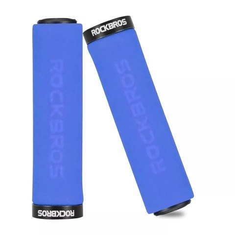 RockBros Uchwyty rowerowe Rockbros BT1001BLBK z gąbki na kierownicę - niebiesko-czarne RockBros Uchwyty rowerowe Rockbros BT1001BLBK z gąbki na kierownicę - niebiesko-czarne