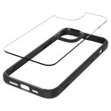 Spigen Etui Spigen Crystal Hybrid do Apple iPhone 15 Plus - przezroczysto-czarne