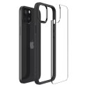 Spigen Etui Spigen Crystal Hybrid do Apple iPhone 15 Plus - przezroczysto-czarne