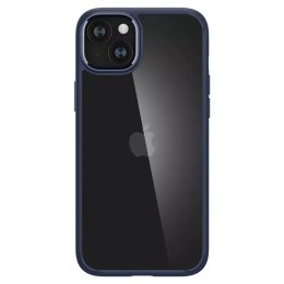 Spigen Etui Spigen Crystal Hybrid do Apple iPhone 15 Plus - przezroczysto-niebieskie