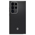 Spigen Etui Spigen Enzo Aramid do Samsung Galaxy S24 Ultra Matte Black