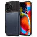 Spigen Etui Spigen Slim Armor CS do Apple iPhone 15 Pro Max - niebieskie