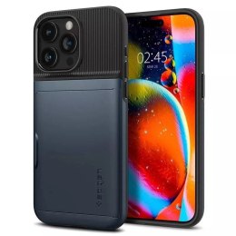 Spigen Etui Spigen Slim Armor CS do Apple iPhone 15 Pro Max - niebieskie