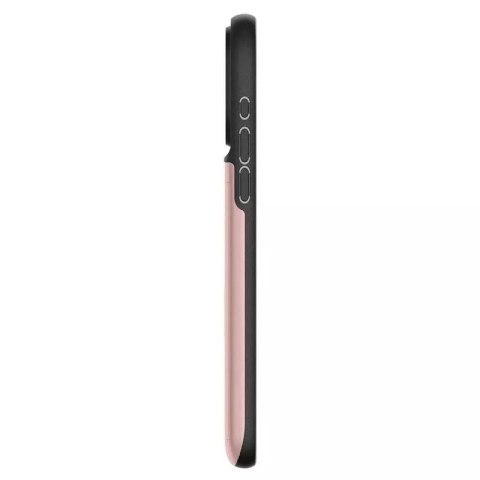 Spigen Etui Spigen Slim Armor CS do Apple iPhone 15 Pro Max - różowe Spigen Etui Spigen Slim Armor CS do Apple iPhone 15 Pro Max - różowe