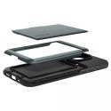 Spigen Etui Spigen Slim Armor CS do Apple iPhone 15 Pro - ciemnozielone