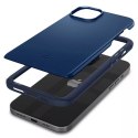 Spigen Etui Spigen Thin Fit na iPhone 15 Plus - niebieskie