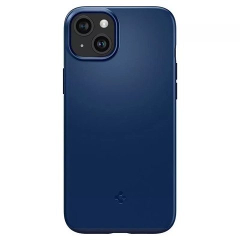 Spigen Etui Spigen Thin Fit na iPhone 15 Plus - niebieskie Spigen Etui Spigen Thin Fit na iPhone 15 Plus - niebieskie