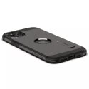 Spigen Etui Spigen Tough Armor MagSafe z podstawką na iPhone 15 Plus - metaliczny szary