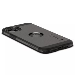 Spigen Etui Spigen Tough Armor MagSafe z podstawką na iPhone 15 Plus - metaliczny szary