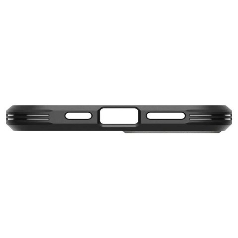 Spigen Etui Spigen Tough Armor MagSafe z podstawką na iPhone 15 Plus - metaliczny szary Spigen Etui Spigen Tough Armor MagSafe z podstawką na iPhone 15 Plus - metaliczny szary