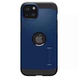 Spigen Etui Spigen Tough Armor MagSafe z podstawką na iPhone 15 Plus - niebieskie