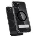 Spigen Etui Spigen Ultra Hybrid S MagSafe z podstawką do iPhone 15 Plus - czarne