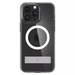 Spigen Etui Spigen Ultra Hybrid S MagSafe z podstawką do iPhone 15 Pro - przezroczyste