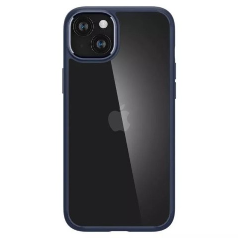 Spigen Etui Spigen Ultra Hybrid do Apple iPhone 15 Plus - ciemnoniebieskie Spigen Etui Spigen Ultra Hybrid do Apple iPhone 15 Plus - ciemnoniebieskie