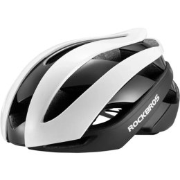RockBros Kask rowerowy Rockbros 10110004002 rozmiar M - biało-czarny