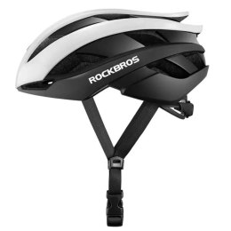 RockBros Kask rowerowy Rockbros 10110004002 rozmiar M - biało-czarny