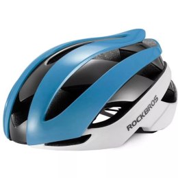 RockBros Kask rowerowy Rockbros 10110004003 rozmiar L - niebiesko-biały
