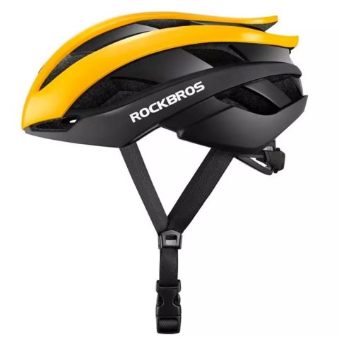 RockBros Kask rowerowy Rockbros 10110004006 rozmiar M - żółto-czarny RockBros Kask rowerowy Rockbros 10110004006 rozmiar M - żółto-czarny