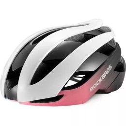 RockBros Kask rowerowy Rockbros 10110004007 rozmiar L - niebiesko-różowy