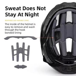 RockBros Kask rowerowy Rockbros ZK-013BK - czarny