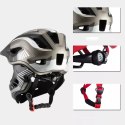 RockBros Kask rowerowy dziecięcy z odpinaną szczęką Rockbros TT-32SBTG-M rozmiar M - szary