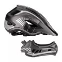 RockBros Kask rowerowy dziecięcy z odpinaną szczęką Rockbros TT-32SBTG-M rozmiar M - szary