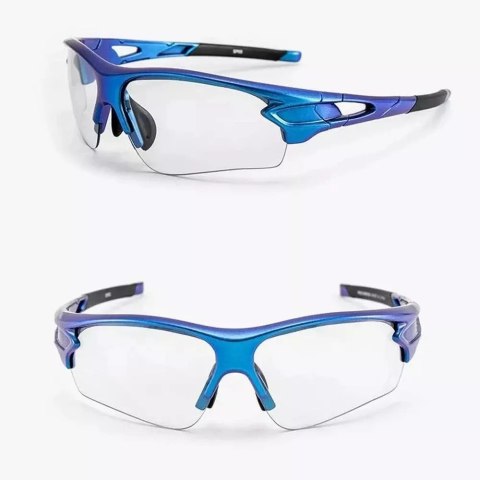 RockBros Okulary rowerowe Rockbros 10069 fotochromowe UV400 - niebieskie RockBros Okulary rowerowe Rockbros 10069 fotochromowe UV400 - niebieskie