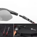 RockBros Okulary rowerowe Rockbros 10141 fotochromowe UV400 - czerwone
